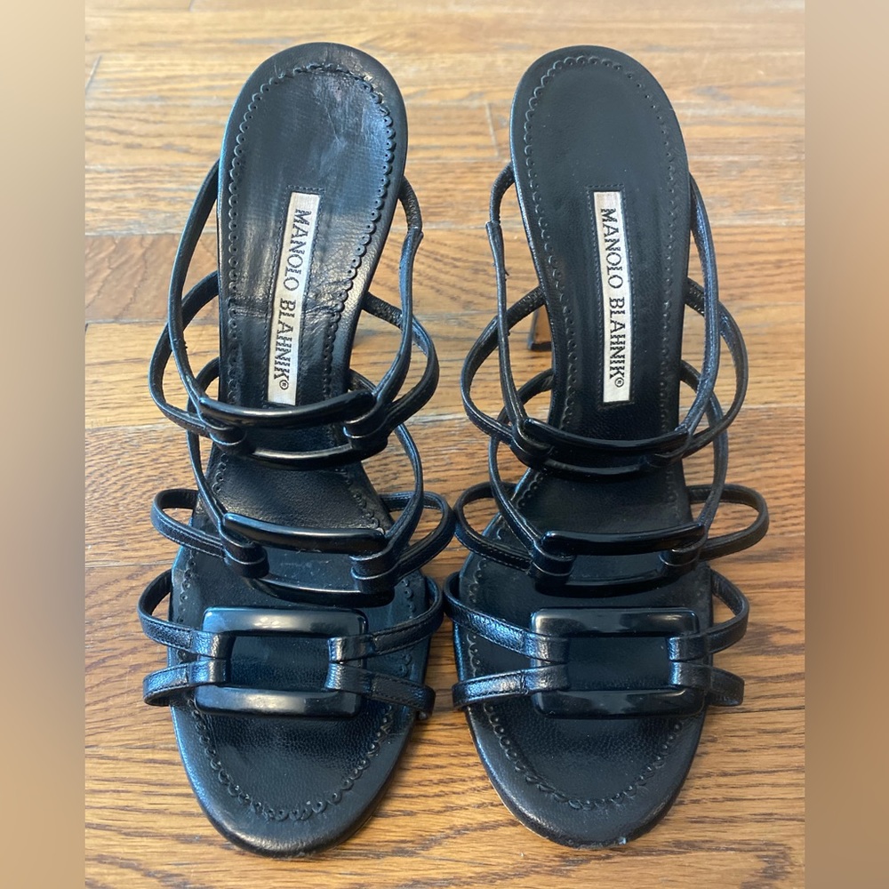 Manolo Blahnik Shoes - Heel - Black - Size 6